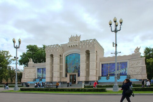 ВДНХ,павильон Поволжье