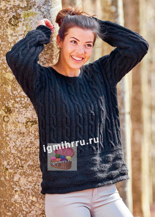 CERNYI-PULOVER-S-KOSAMI-I-SNUD59871a8c508f344a.jpg