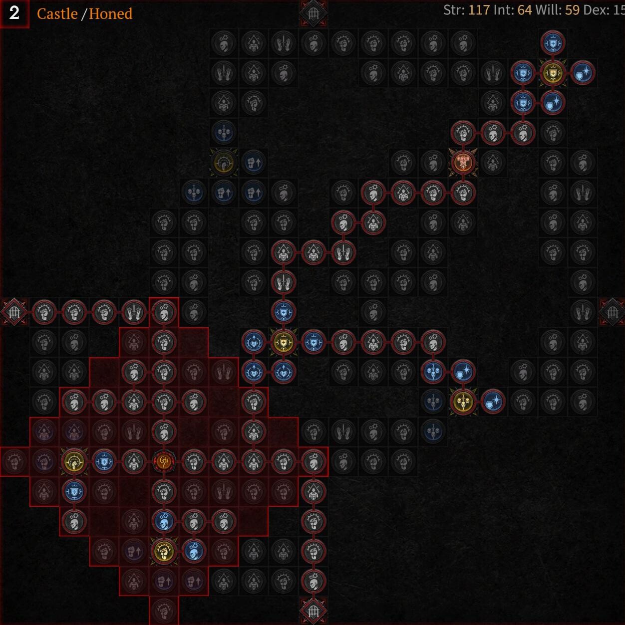 blessed hammer paladin paragon board 2