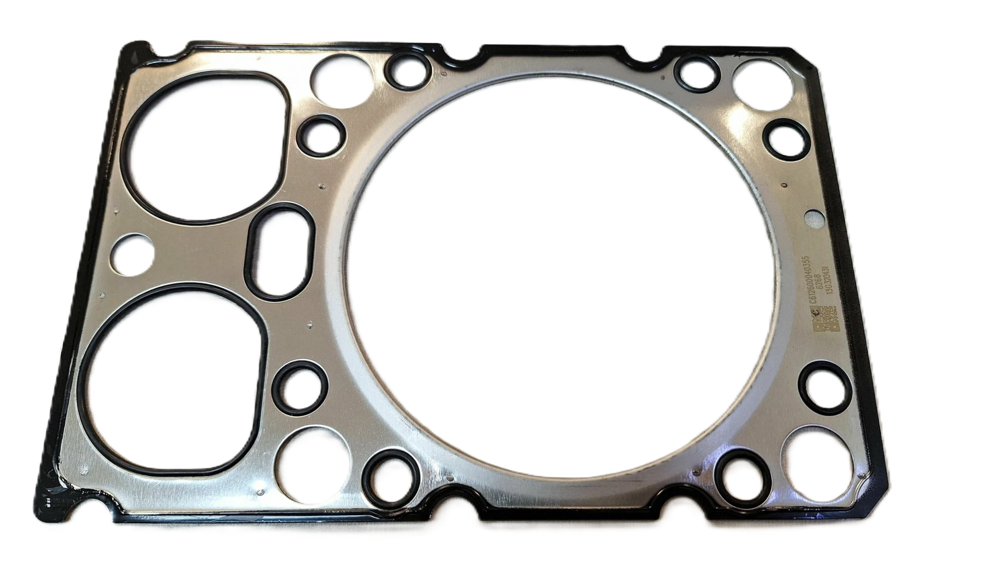 Прокладка ГБЦ WD615/WD10/LW541F металл (6шт-комплект)