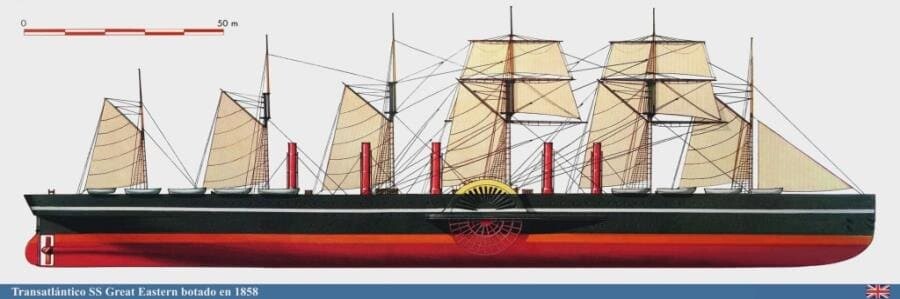 Гигант викторианской эпохи - невероятная история парохода Great Eastern Гигант викторианской эпохи - невероятная история парохода Great Eastern