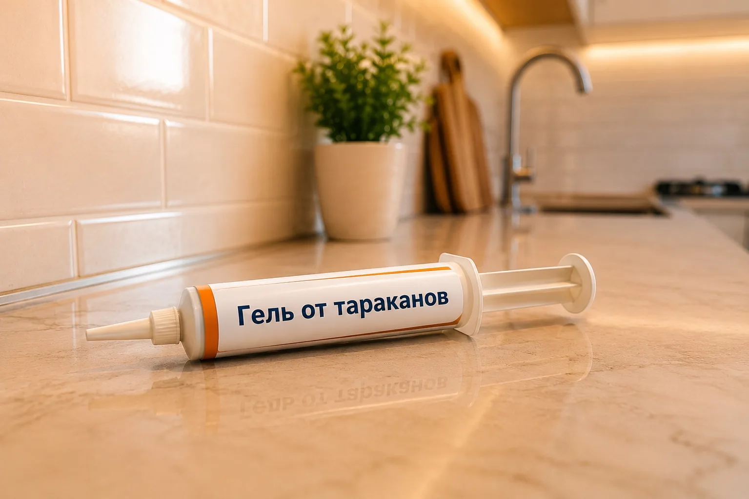 Гель для обработки от тараканов