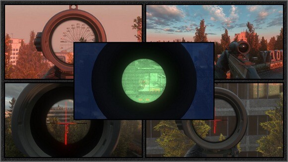 Сквозные прицелы - IX-Ray 1.4
